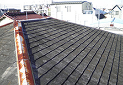 棟が飛んでしまった