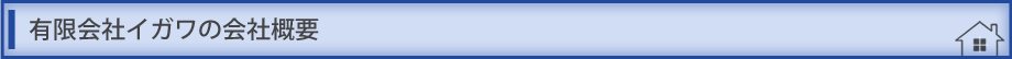 有限会社イガワの会社概要